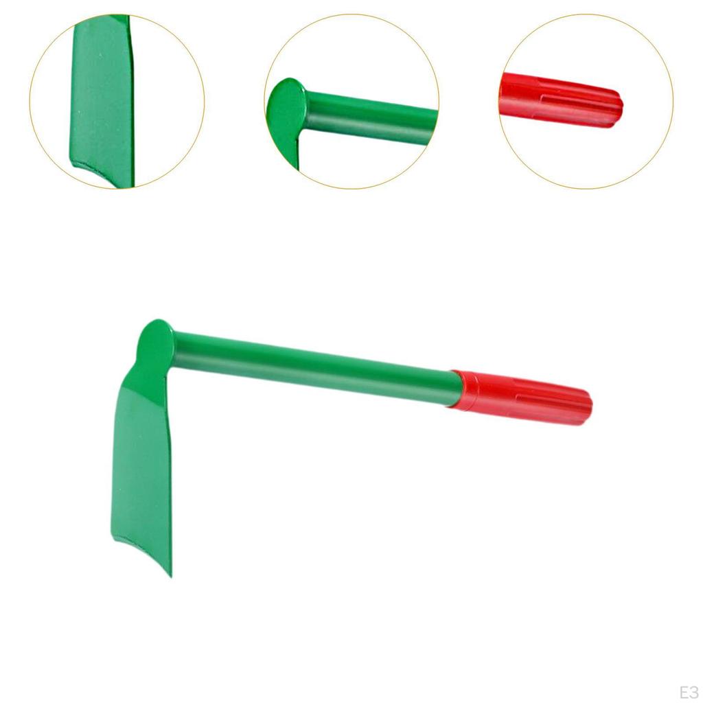 Garden Hoe Hand Sturdy Weeding Puller Tool for Transplanting, Loosening