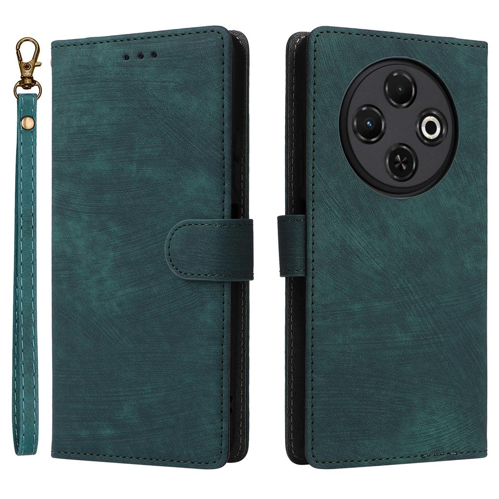 Für TECNO Spark 30C 4G kL5n Brieftasche Hülle RFID-Blockierung PU-Leder Abdeckung Ständer Ansicht