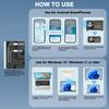 HDMI Wireless Extender for Mobile, Tablet, Laptop, TV – HD Screen Mirroring Device