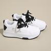 Fashion 2025 Spring New Platform Sports Shoes for Women Korean Edition Versatile Comfortable Breathable Sports Style Casual Shoes Women