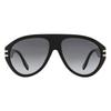 Marc JacobS Men S Bold Pilot SunglaSSeS Black 58mm Marc 747S 8079o