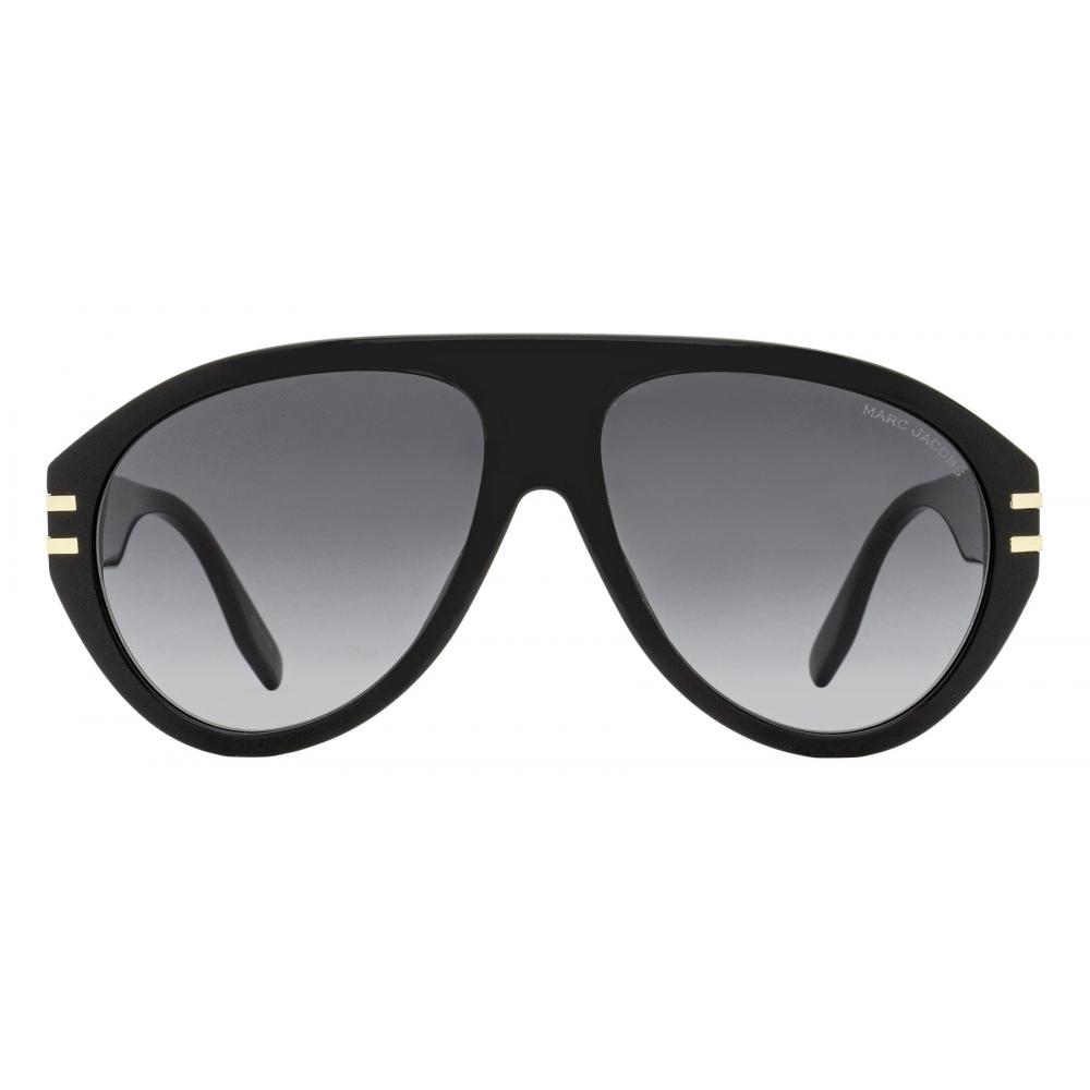Marc JacobS Men S Bold Pilot SunglaSSeS Black 58mm Marc 747S 8079o