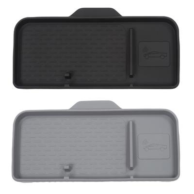 Brillen Schlüsselablage Rutschfest Auto Aufbewahrungspanel Mittelkonsolenhalterung Aufbewahrungskoffer Auto Armaturenbrett Organizer Box für Tesla Model 3 Y