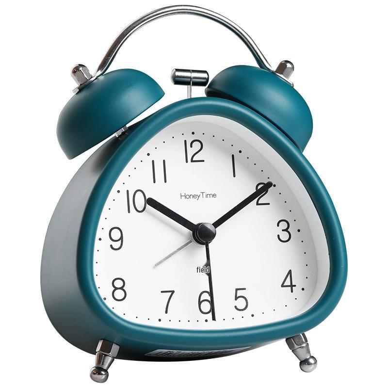 Retro Nordic Drop-proof Triangle Alarm Clock for Boys and Students