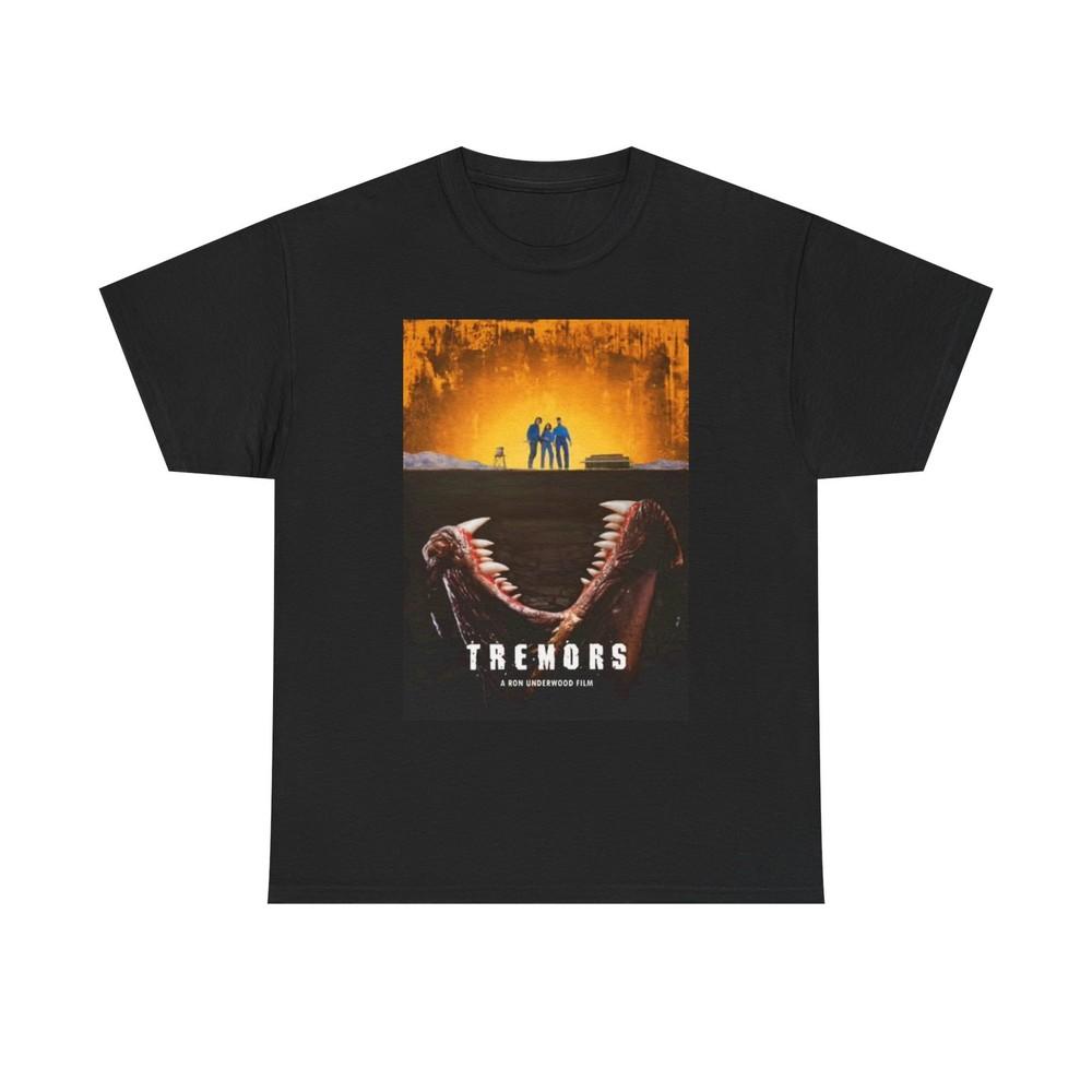 Tremors T Shirt BRAND NEW Apparel Unisex Heavy Cotton Tee Movie  Unisex T-Shirt M