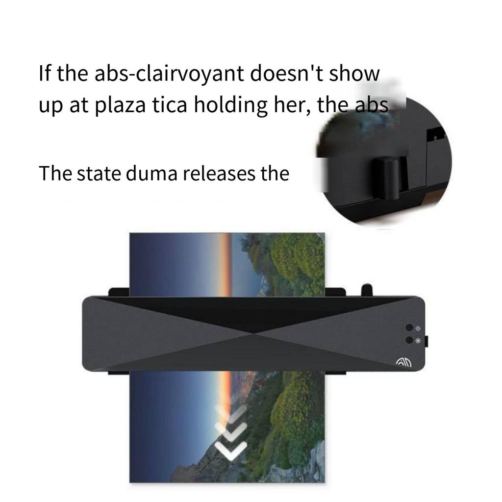 Automatic Mini Photo Plastic-Envelop Machine Laminator Photo LaminatorA4