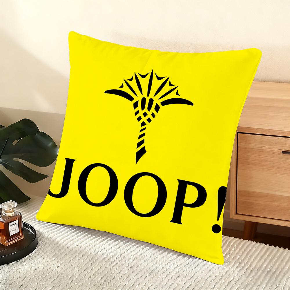 J-Joop! Kissenhülle Weiche Kurze Plüsch-Kissenhülle Glatte Gemütliche Textur Ästhetische Kissenhülle Heimdekoration