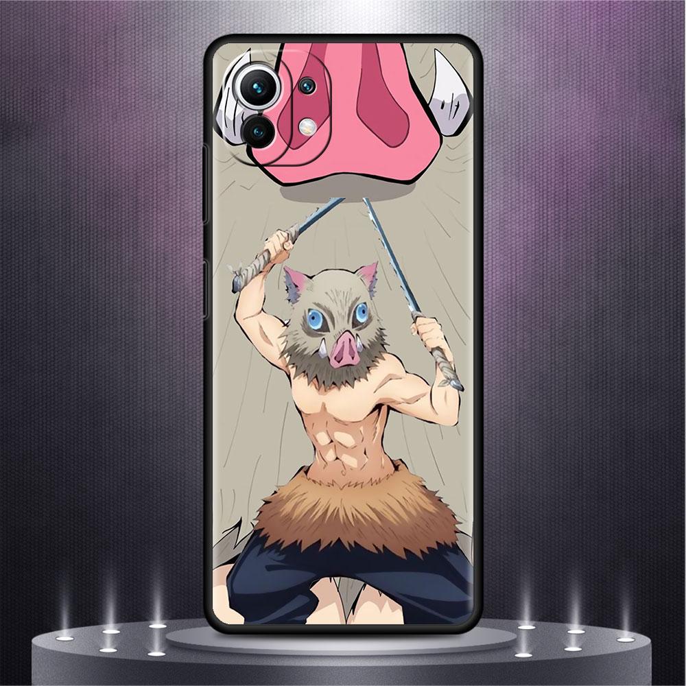 Anime Demon Slayer Cute LOVELY Case For Xiaomi Mi Poco X3 NFC M4 M3 Pro F3 GT F1 11 Lite Note 10 11T 10T 9T Soft Phone Cover