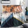 1PC Titanic Print Flannel Blanket, High quality All Seasons, Home Decor, Warmth and Comfort, Perfect for Christmas Gifts