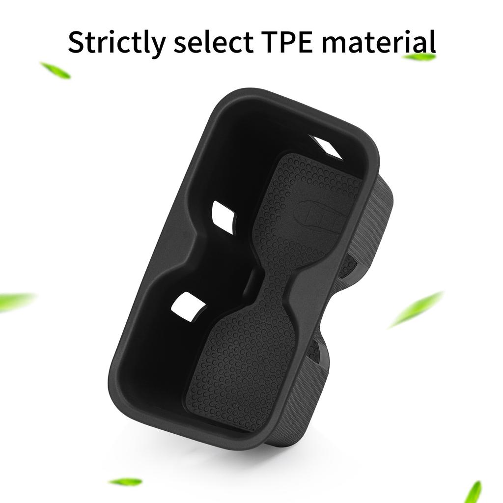 for BYD SHARK 2025 Central Control Water Cup Holder Auto Pickup Interior Accessories TPE Car Drinks Holder Storage Tray