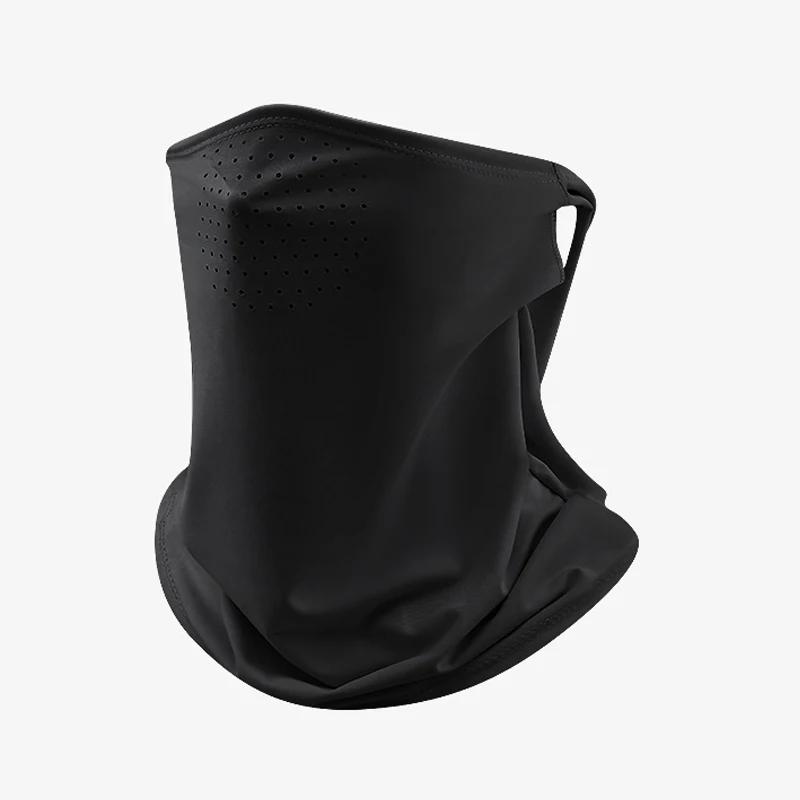 

1/2pcs Ice Silk Face Cover UV Protection Breathable Cycling Neck Wrap Cover Anti-UV Unisex Fishing Sunscreen Face Mask Scarf