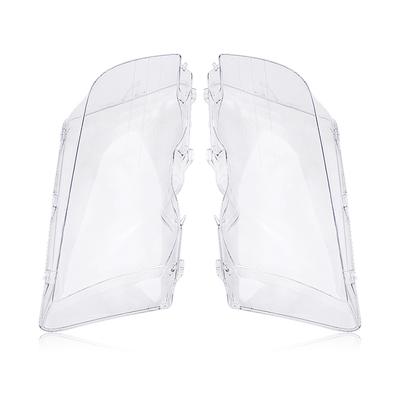 1 Pair Left & Right Headlight Headlamp Clear Lens Cover for BMW E46 3 Series 1998 2001 4 Door