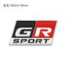 yscr3 3D Metal Car Sticker GR Sport Logo Emblem Badge Decals for Toyota HV YARiS RZ RC RS C-HR Corolla Prius Harrier Camry Tacoma rav4