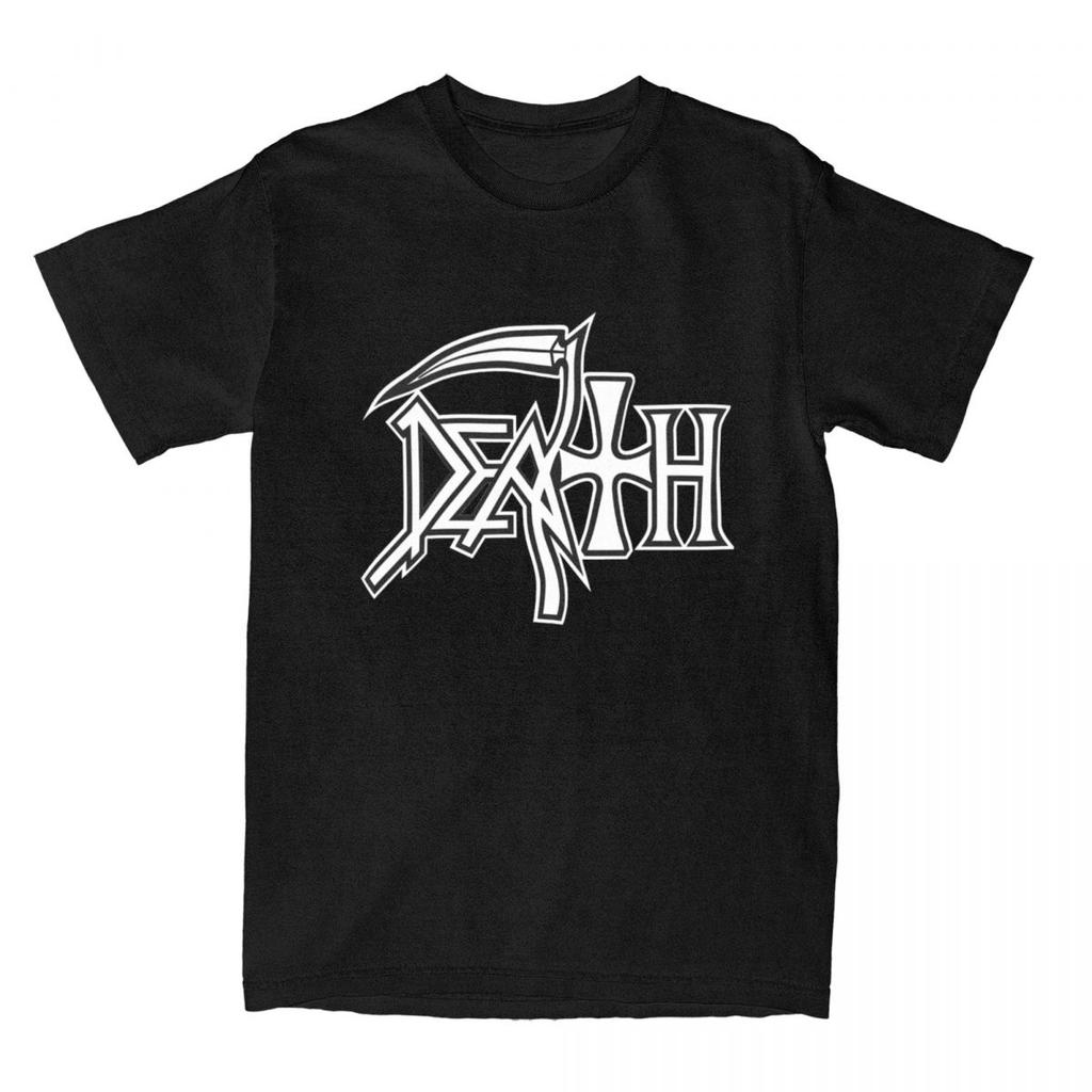 Symbolisches Albumcover Death Band T-Shirt für Herren Neuheit Baumwoll-T-Shirt Rundhals Kurzarm T-Shirts Bedruckte Kleidung