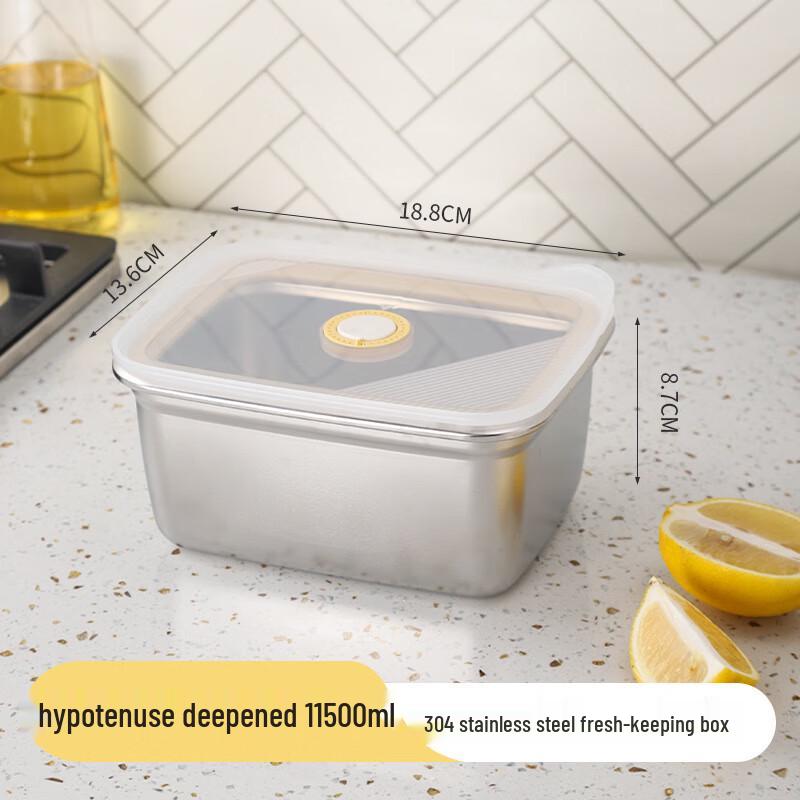 304 Stainless Steel Microwavable Food Container