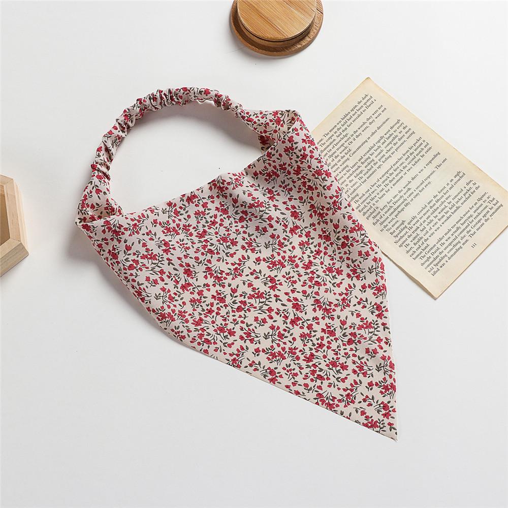 Print Head Bandana Kerchief Elastic Hair Band Head Scarf Hair Scarf for Women Women Headbands