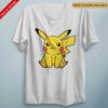 PikaPixel Fun Anime T Shirt Adults Kids Unisexga Top Christmas Gift