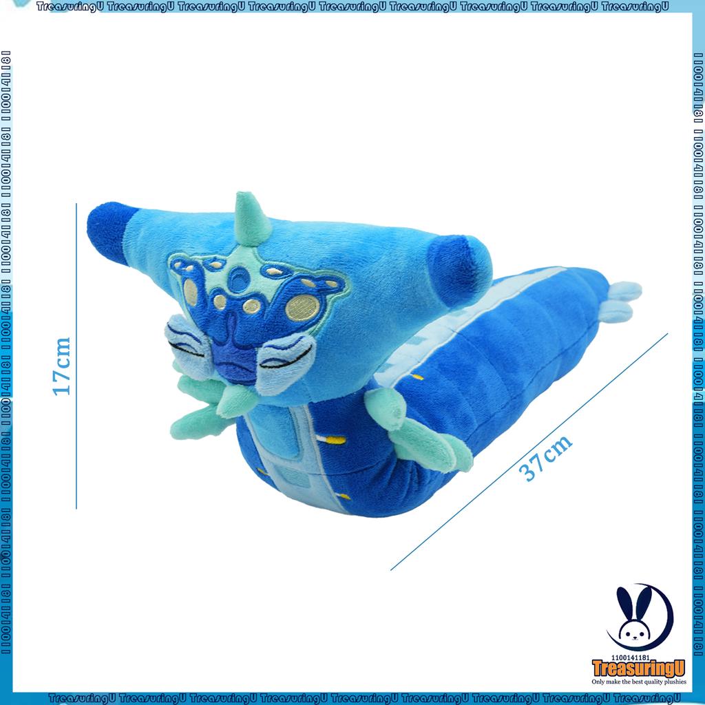 Treasuringu Subnautica Plüschtiere Hoverfisch Kuscheltiere Niedlich Oculus Spiel Flauschiges Kissen Kinder Geburtstagsgeschenke