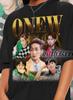 Limited Kpop Onew Vintage Unisex Shirt For Man and Woman 90s