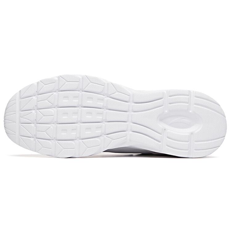 Anta Casual Cushioning Slip Resistant Abrasion Resistant Breathable Low top Running Shoes Men's White 912045524-4