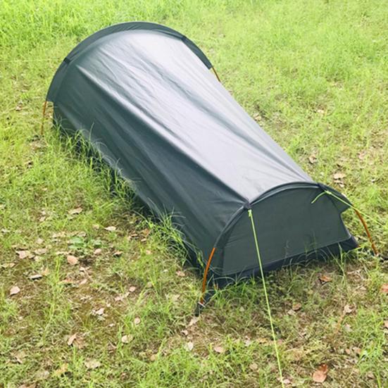 1 Set Waterproof Windproof Backpacking Tent Good Ventilation Rest And Sleep Outdoors Ultralight