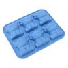 Ice Cube Mold 3D Highland Cow Soft Silicone Ice Cube Tray Fun Animal Mold for Dessert Craft Candle Soap