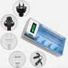 4 Slots LCD Display Battery Charger For Nimh Nicd AA/AAA/SC/C/D/9V Rechargeable Battery