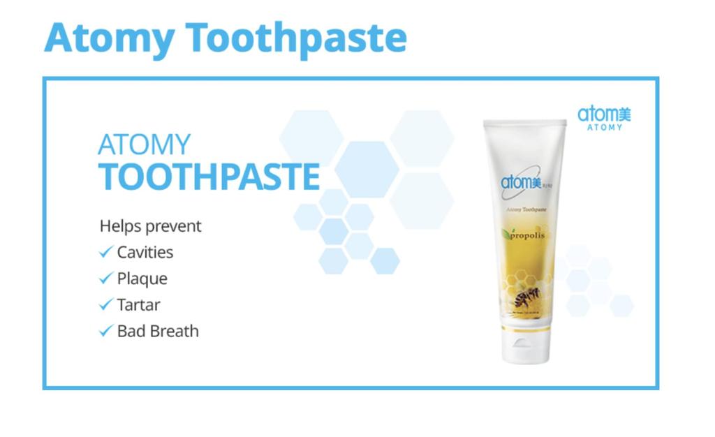 Atom Beauty Atomy Toothpaste Set of 5