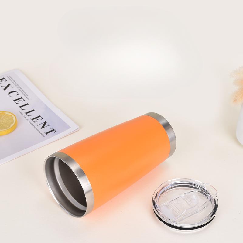 Stainless Steel Car Cup Double Vacuum Large Capacity Vacuum Cup Outdoor Portable Car Accompanying Cup