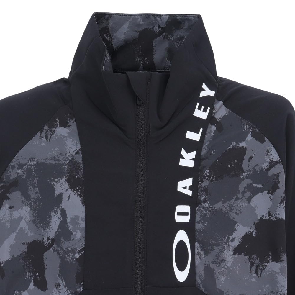 Oakley YTR Vindduk Størrelse Størrelse S Jakke, 9.0, Barns (02E), Blackout, (140 cm)