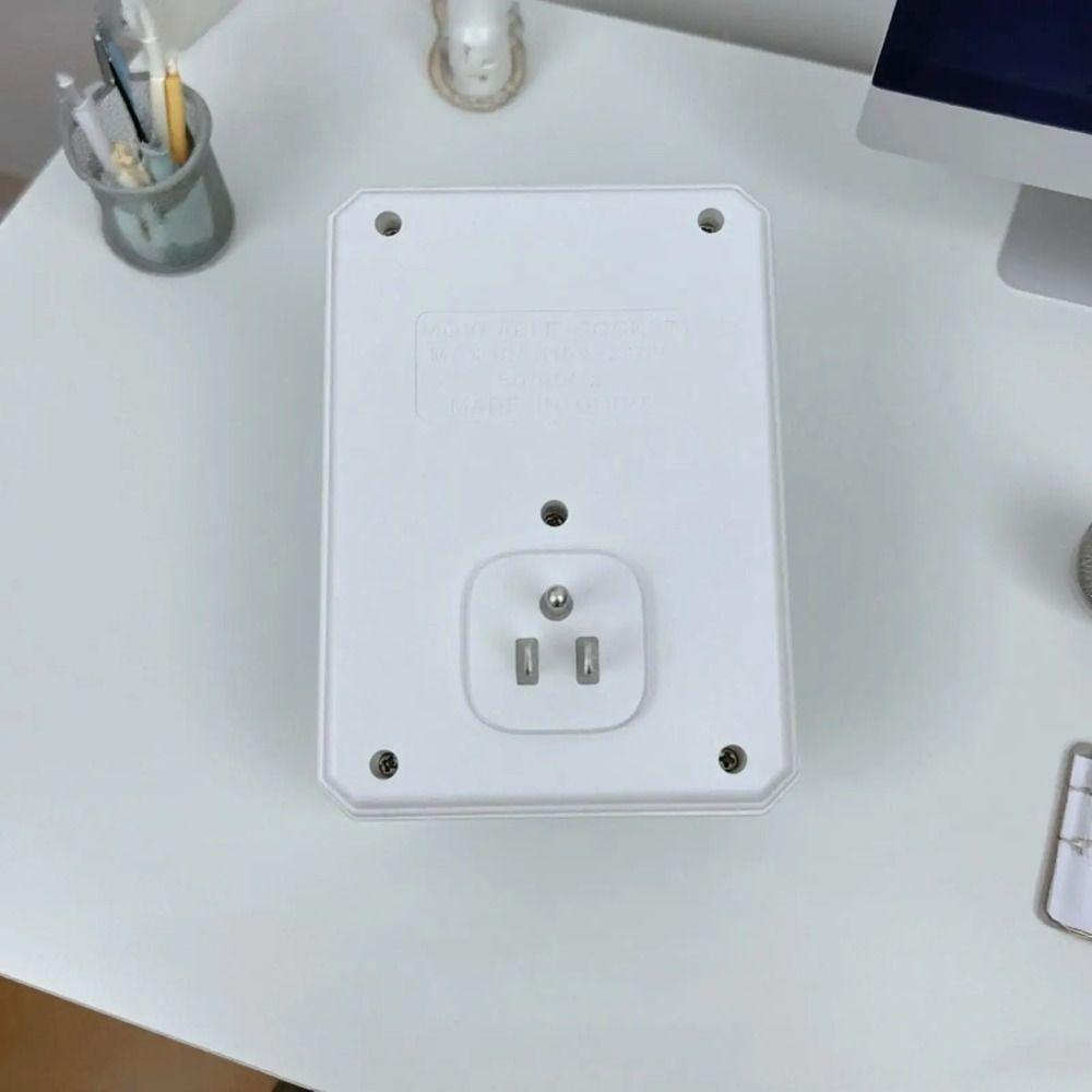 Flame-Retardant Material Multi Port Expander Multiple USB Ports USB Charger Socket for US Daily Use