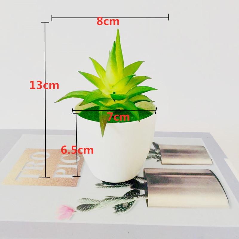 Succulent Faux Pvc Plant With Creative Design For Living Room And Projects Diy