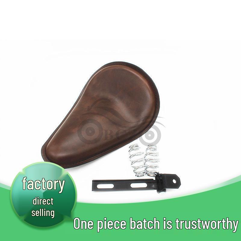 Harley Cruise Retro Spring Seat Cushion & Bag for Motorcycles