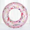 Deniko Baby Float for Kids, Foot-Cavity, Sanrio Baby Float, Strong Buoyancy, Swimming Ring, Cute Kuromi and My Melody Design, Perfect for Water Play,