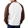 Converse Sweatshirts Unisex White/Brown Color Crew Neck Moderate UCJ082-J9T