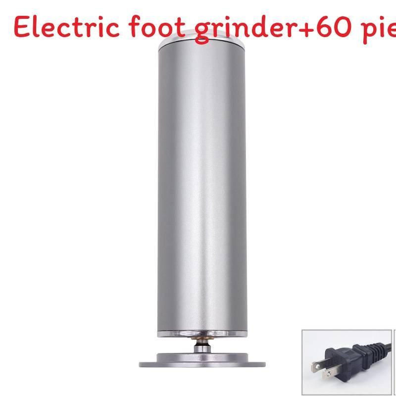 Electric Foot File With Adjustable Speed And 60 Replacement Pads For Callus And Dead Skin Removal