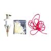 Banding Matching Coarse Fishing Terminal Tackle Rubber Bands Fishing Pellet Baits Bander with Rubber Bands Red Rope