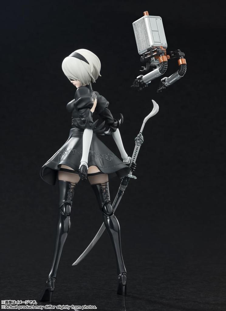 TAMASHII NATIONS 2B 150mm painted movable figure S.H.Figuarts "NieRAutomata Ver1.1a" (NieRAutomata Ver1.1a) Approx. PVC&ABS