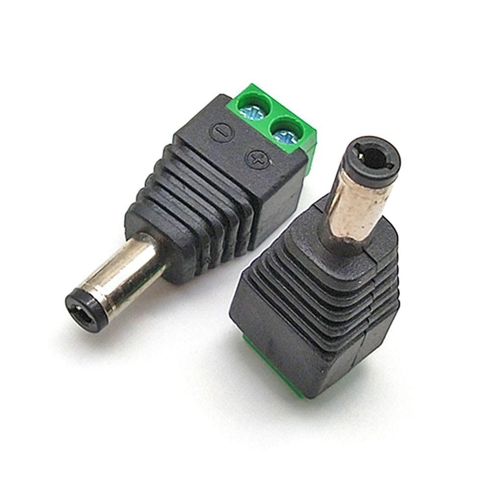 10ks 2,1 * 5,5 mm DC napájecí adaptér 12V Samec samičí zásuvka Odolný konektor Jack