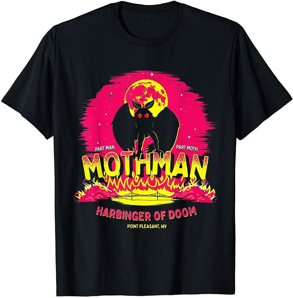 

Футболка унисекс с забавной надписью Mothman Harbinger Of Doom S