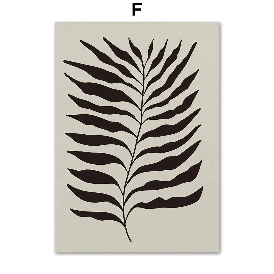 Abstrato Bege Minimal Boho Linhas Vaso Picasso Pôsteres Arte de Parede Pintura em Tela E Impressões Imagens de Parede Para Decoração de Sala de Estar