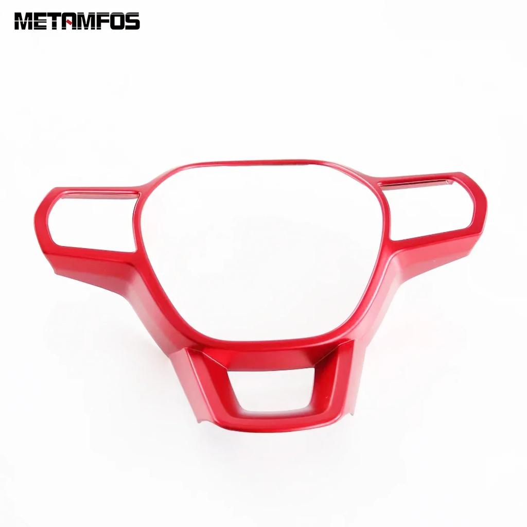 Accessories For Honda Civic 11th -2025 Integra -2025 Carbon Fiber Steering Wheel Cover Molding Trim Decoration Frame