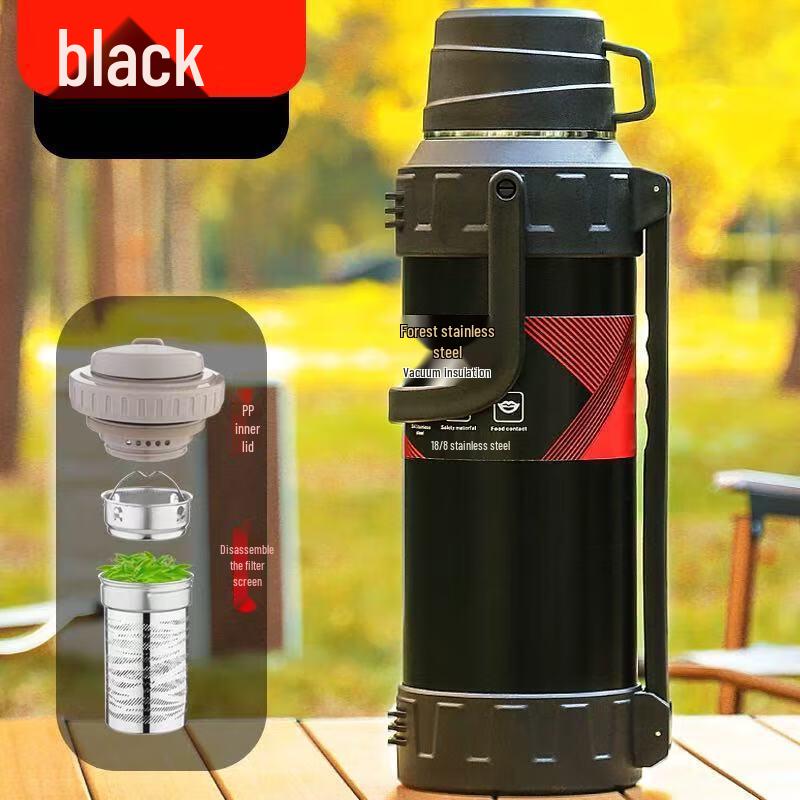 Xiao Yue Ya 316 Stainless Steel Large Capacity Travel Thermos Flask