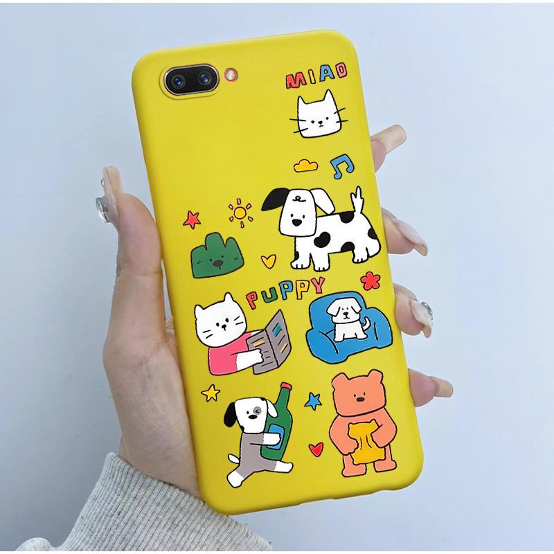 

For Oppo A3s Case OppoA3s Cute Panda Astronaut Soft Silicone Back Cover For Oppo A3s A5 AX5 A X5 A 3s CPH1803 CPH1853 Phone Case OPPO A3s
