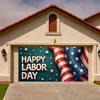 Labor Day Banner High Quality Patriotic Banner Patriotic Style for Parade Background Outdoor Decoration Holiday Festivity