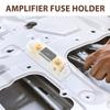 200A Auto Audio Block Durable High Power Protection Fuse Holder For Car Amplifier Stereo System Auto Amplifier Fuse Block
