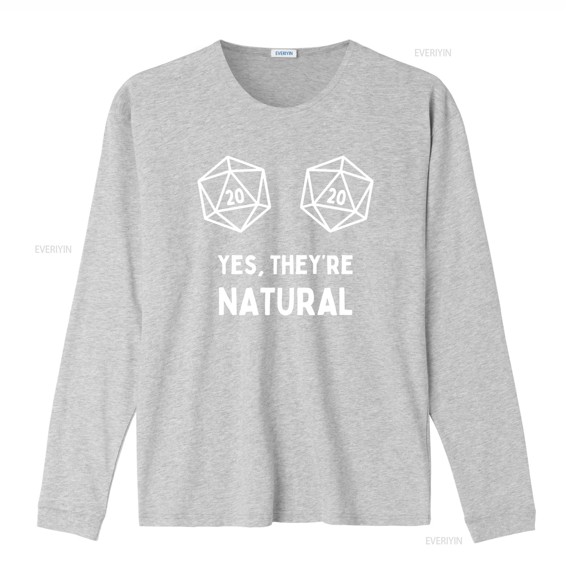 ZheXiong TEE Ja Ze Zijn Natuurlijk RPG D20 Dobbelstenen T-shirt Perfect Grappig voor Tafelspel Fans DnD Spelers Geek Humor Liefhebbers vintage Gewassen Uitgerekt S