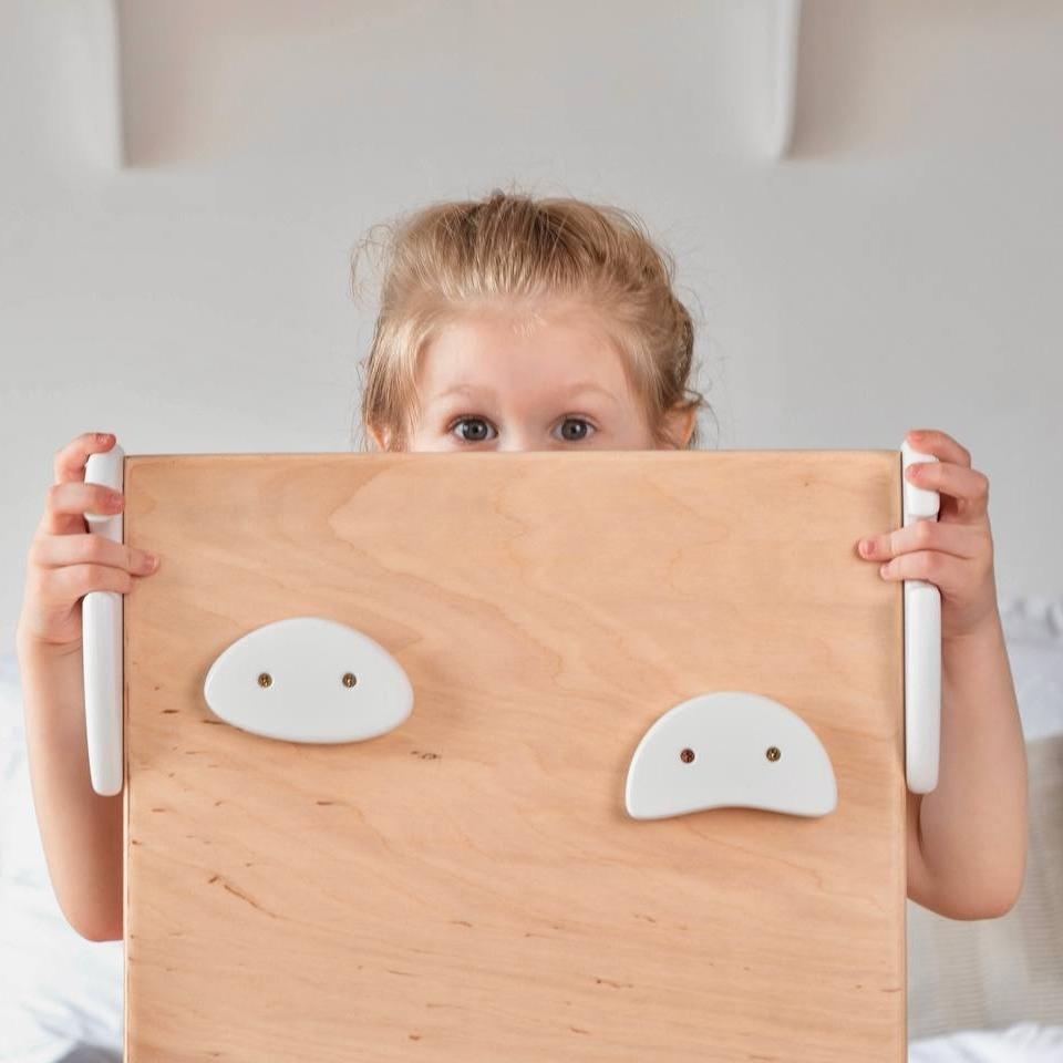 Woodiko Slide - Wood-Pastel