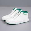 [Customized] 2025 new spring and autumn non-slip mid-top board shoes wear-resistant soft-soled casual shoes fashion white shoes tide