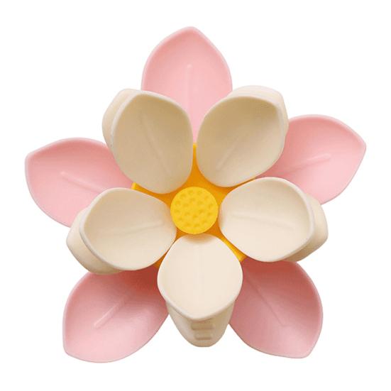 Clip Double-Layer Flowers Magnetic Fridge Magnets Snack Bag Sealer